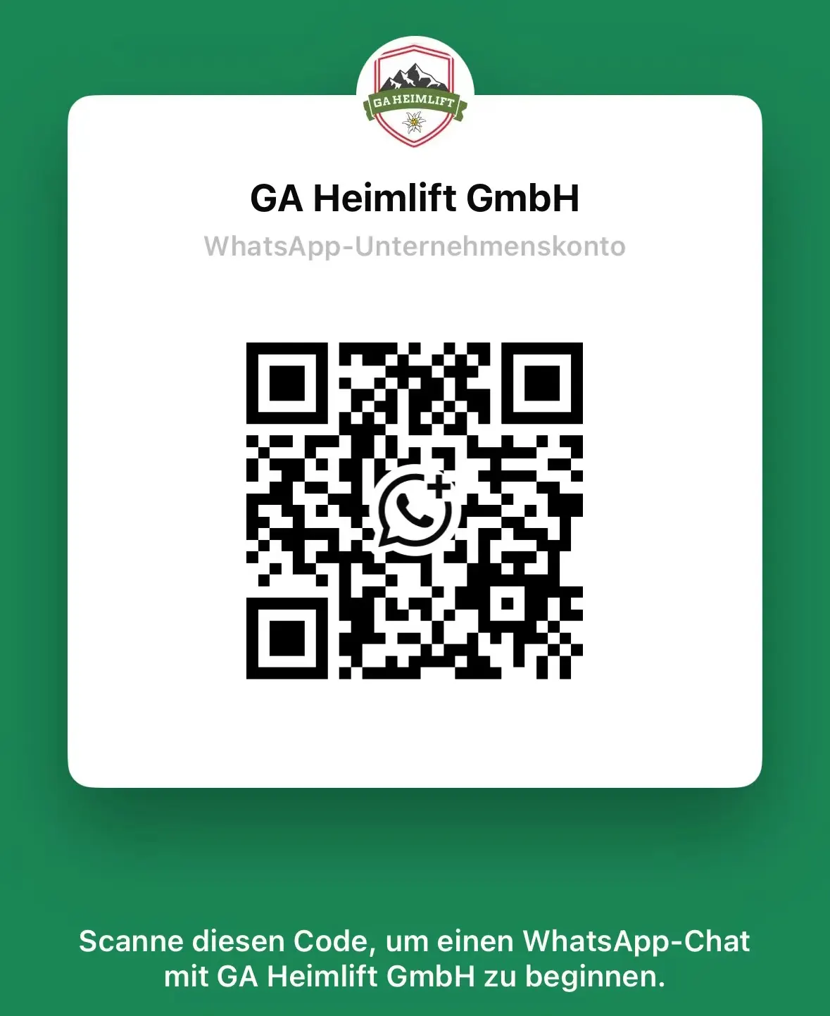 GA heimtech whatapp